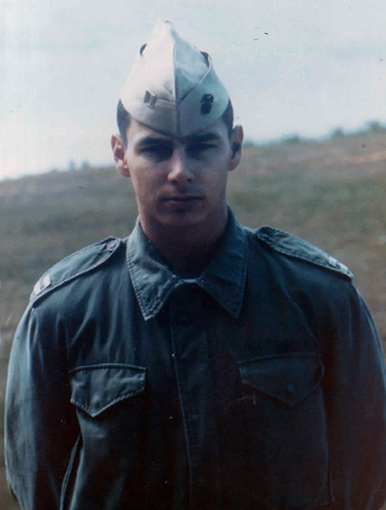Captain Bob Nelson, Camp Schwab, Okinawa with MACS December 1968