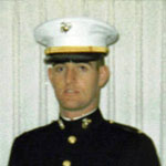 Jim Thornton in dress blues